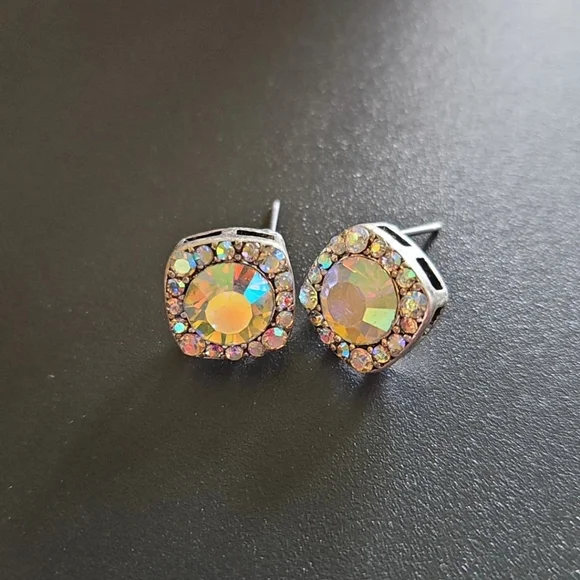 1/2 inch AB earrings - Picture 1 of 1